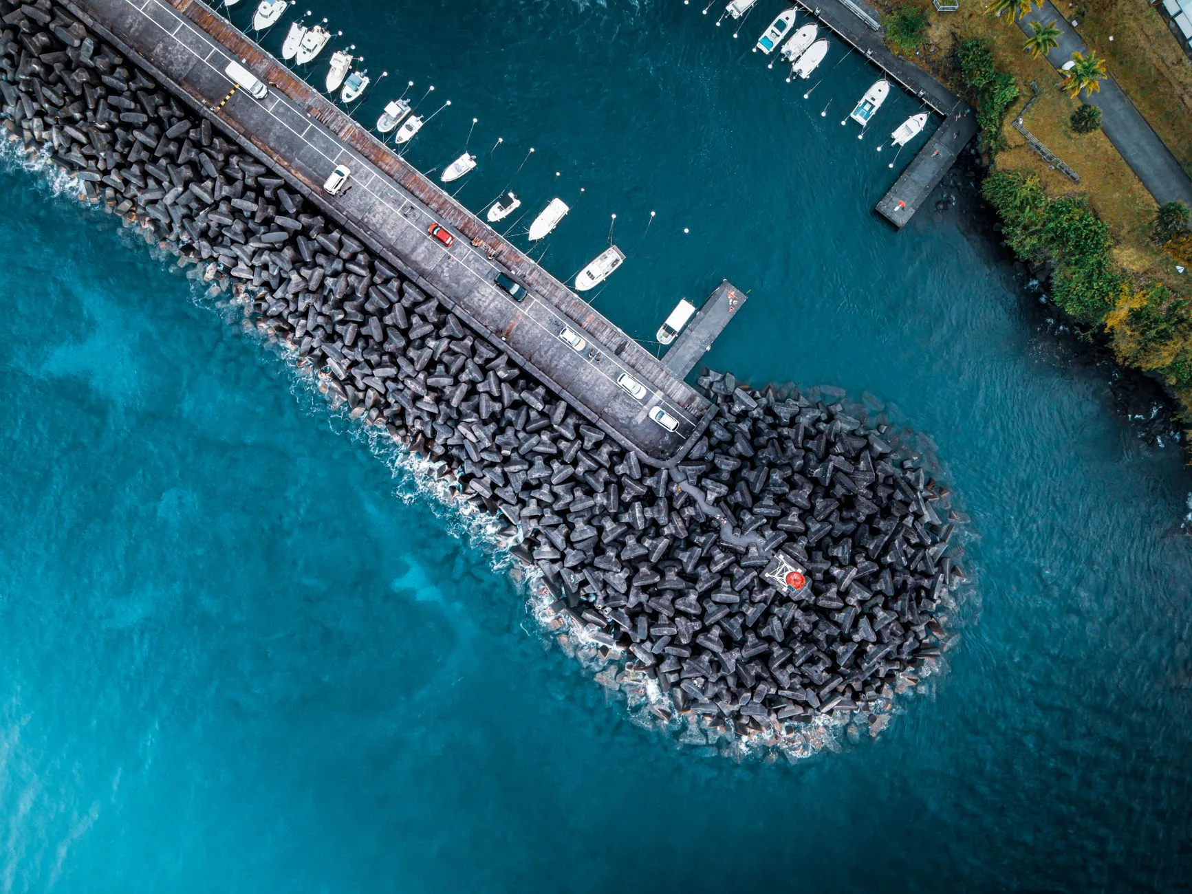 Le Barachois de Saint-Denis, l'esplanade bord de mer de la capitale réunionnaise